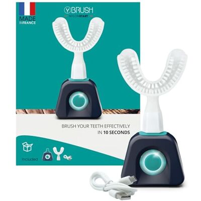 Y-Brush NylonStart 2024 – Brosse à dents électrique – Brosse en forme de Y – Prix de l'innovation au CES, 3 mois d'autonomie de la batterie – Pack NylonStart adulte (12 ans-99) – Cliniquement prouvé Y-Brush NylonStart 2024 – Brosse à dents électrique – Brosse en forme de Y – Prix de l'innovation au CES, 3 mois d'autonomie de la batterie – Pack NylonStart adulte (12 ans-99) – Cliniquement prouvé