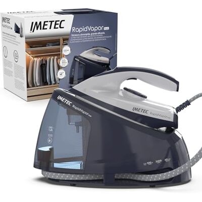 Imetec Rapidvapor Plus - Fer à repasser vapeur avec semelle en céramique - 2400W Imetec Rapidvapor Plus - Fer à repasser vapeur avec semelle en céramique - 2400W