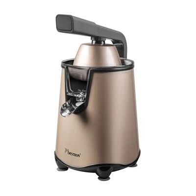 Bestron Presse-agrumes électrique avec fonction d'arrêt des fuites et tamis à pulpe en acier inoxydable, avec 2 cônes de pressage, capacité de 450 ml, levier Soft-Press pour une utilisation facile Bestron Presse-agrumes électrique avec fonction d'arrêt des fuites et tamis à pulpe en acier inoxydable, avec 2 cônes de pressage, capacité de 450 ml, levier Soft-Press pour une utilisation facile
