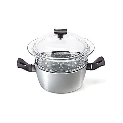 Vapeur Moneta 20 cm avec couvercle Connection Vapeur Moneta 20 cm avec couvercle Connection