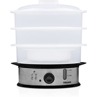 Tristar VS-3914 - Blanc - Cuiseur vapeur alimentaire Tristar VS-3914 - Blanc - Cuiseur vapeur alimentaire