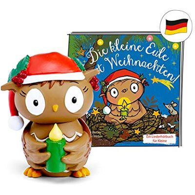 tonies Figurines auditives pour toniebox, le petit hibou célèbre Noël, livre audio avec chansons pour enfants à partir de 3 ans, temps de jeu env. 39 minutes tonies Figurines auditives pour toniebox, le petit hibou célèbre Noël, livre audio avec chansons pour enfants à partir de 3 ans, temps de jeu env. 39 minutes