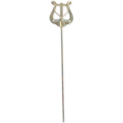 soundman ® Lyre de fond en laiton pour baryton, cor ténor, euphonium, tuba, trompette, cornet, bugle universel Lyra pupitre extra long (laqué) soundman ® Lyre de fond en laiton pour baryton, cor ténor, euphonium, tuba, trompette, cornet, bugle universel Lyra pupitre extra long (laqué)