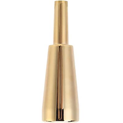 Entatial Embouchure de trompette, cornes de rechange robustes en métal professionnel pour performance pour instrument à vent pour la pratique (doré) Entatial Embouchure de trompette, cornes de rechange robustes en métal professionnel pour performance pour instrument à vent pour la pratique (doré)