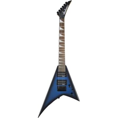 Jackson JS1X RR Minion Elektrische Gitaar voor Kinderen, Metallic Blauw Mini elektrische gitaar voor kinderen en op reis, 24 frets, korte mensuur, beginnersvriendelijk, metalgeluid, lichtgewicht Jackson JS1X RR Minion Elektrische Gitaar voor Kinderen, Metallic Blauw Mini elektrische gitaar voor kinderen en op reis, 24 frets, korte mensuur, beginnersvriendelijk, metalgeluid, lichtgewicht