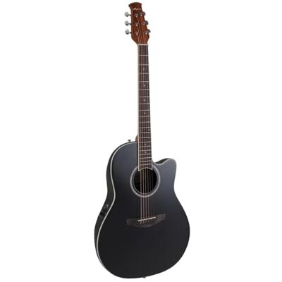 Applause Guitare Électro-Acoustique Traditionnelle AB28 Super Shallow Cutaway Corps Roundback Lyrachord Super Shallow Préampli AP3TP Table en Épicéa Noir Satiné AB28-5S Applause Guitare Électro-Acoustique Traditionnelle AB28 Super Shallow Cutaway Corps Roundback Lyrachord Super Shallow Préampli AP3TP Table en Épicéa Noir Satiné AB28-5S