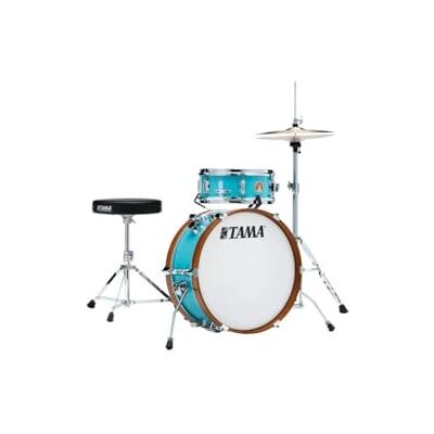 TAMA LJK28S-AQB Club-JAM Mini Kit (Aqua Blue) Jeu de Coquilles de Batterie TAMA LJK28S-AQB Club-JAM Mini Kit (Aqua Blue) Jeu de Coquilles de Batterie