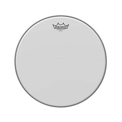 REMO peau de batterie Ambassador X blanche sablée 14" AX-0114-00 REMO peau de batterie Ambassador X blanche sablée 14" AX-0114-00