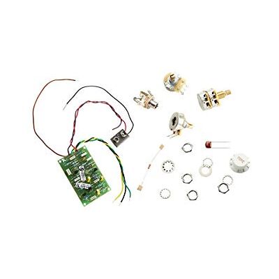 Fender ® »STRATOCASTER® MID BOOST KIT« Kit d'encastrement pour guitares électriques de Strat®-style Mid-Booster pour les modèles Strat® avec électronique active Fender ® »STRATOCASTER® MID BOOST KIT« Kit d'encastrement pour guitares électriques de Strat®-style Mid-Booster pour les modèles Strat® avec électronique active