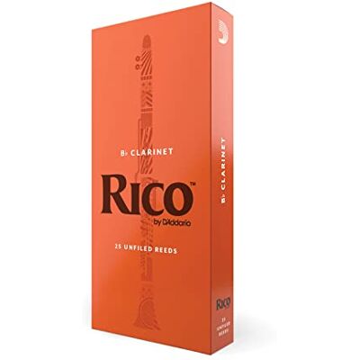 D'Addario Anches de clarinette Sib Rico Anches de clarinette Anches de clarinette 3.5, 25-Pack D'Addario Anches de clarinette Sib Rico Anches de clarinette Anches de clarinette 3.5, 25-Pack