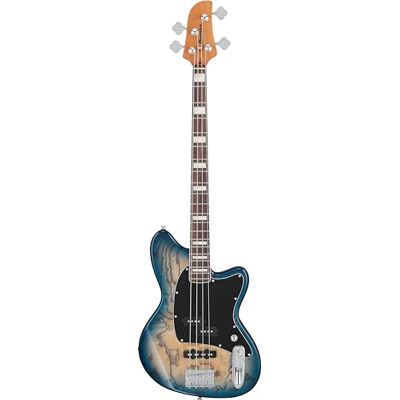 Ibanez Série Talman, guitare basse 4 cordes, micros Dynamix P+J, Starburst bleu cosmique Ibanez Série Talman, guitare basse 4 cordes, micros Dynamix P+J, Starburst bleu cosmique