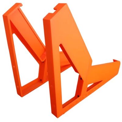 SMB Acid Console Support de bureau pour 2 synthétiseurs Behringer TD-3 et RD-6, orange fluo, angle de 15° et 60° SMB Acid Console Support de bureau pour 2 synthétiseurs Behringer TD-3 et RD-6, orange fluo, angle de 15° et 60°