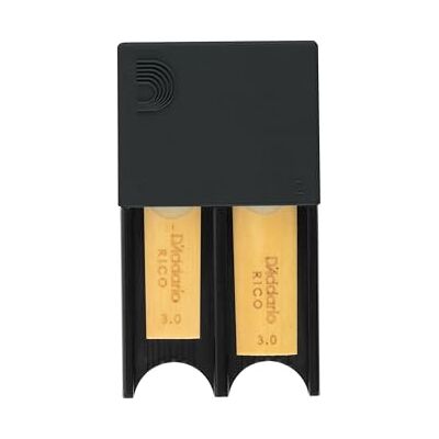D'Addario Rico DRGRD4ACBK Porte-anches, Noir D'Addario Rico DRGRD4ACBK Porte-anches, Noir