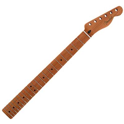 Fender Roasted Maple Telecaster Hals, C-vorm, 21 Frets, 9.5" Vervangingshals voor Telecaster, geroosterd esdoornhout, C-vormig profiel, 21 smalle hoge frets, radius van 9,5 inch Fender Roasted Maple Telecaster Hals, C-vorm, 21 Frets, 9.5" Vervangingshals voor Telecaster, geroosterd esdoornhout, C-vormig profiel, 21 smalle hoge frets, radius van 9,5 inch