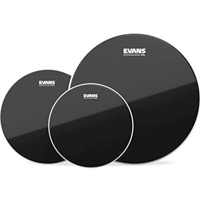 EVANS ETP-CHR-R Set 3 peaux pour Toms (10", 12", 16") noir EVANS ETP-CHR-R Set 3 peaux pour Toms (10", 12", 16") noir
