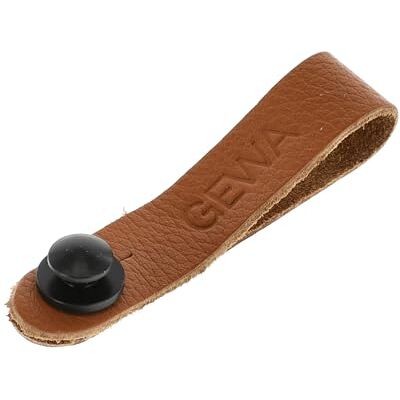 GEWA attache en cuir pour fixation de sangle de guitare, cuir véritable, circonférence de la boucle 17 cm, pour guitares et ukulélés sans bouton de sangle, brown – marron GEWA attache en cuir pour fixation de sangle de guitare, cuir véritable, circonférence de la boucle 17 cm, pour guitares et ukulélés sans bouton de sangle, brown – marron
