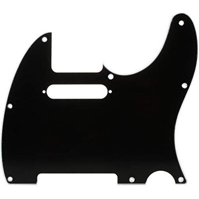 Fender 099-1356-000 AM avec Tele Pickguard noir standard Pickguard noir Fender 099-1356-000 AM avec Tele Pickguard noir standard Pickguard noir