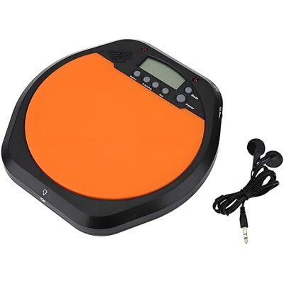 Dilwe Métronome tambour numérique LCD avec écouteurs pour entraînement Dilwe Métronome tambour numérique LCD avec écouteurs pour entraînement