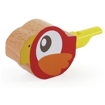 Hape Sifflet à oiseaux rouge Hape Sifflet à oiseaux rouge