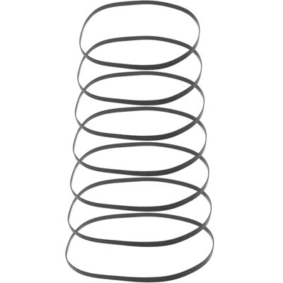 LT Easiyl Lot de 100 courroies en caoutchouc de 4 mm de largeur pour enregistreur, baladeur, répétiteur, lecteur DVD LT Easiyl Lot de 100 courroies en caoutchouc de 4 mm de largeur pour enregistreur, baladeur, répétiteur, lecteur DVD