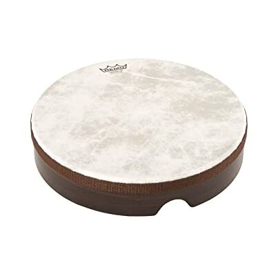 REMO World Percussion Tambour sur cadre préaccordé 12" x 2,5" Fût Acousticon, Peau Fiberskyn 3, Finition Noyer HD-8512-00 REMO World Percussion Tambour sur cadre préaccordé 12" x 2,5" Fût Acousticon, Peau Fiberskyn 3, Finition Noyer HD-8512-00