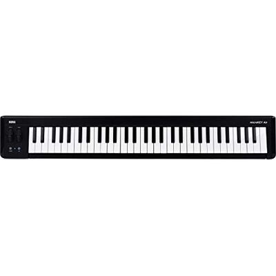 Korg microKEY2-61AIR Contrôleur MIDI sans fil Bluetooth + USB 61 touches Noir Korg microKEY2-61AIR Contrôleur MIDI sans fil Bluetooth + USB 61 touches Noir