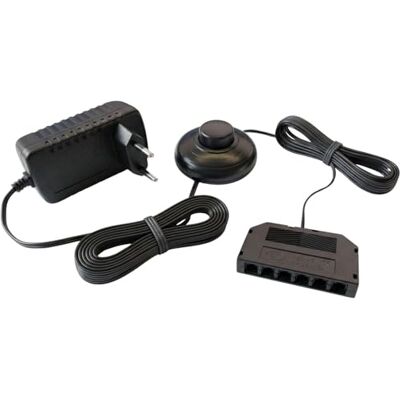 Lumonic Bloc d'alimentation LED pour éclairage de bord de verre 12V 18W avec interrupteur de pied & distributeur 6 voies 340cm Plug & Play Transformateur pour éclairage de la tablette en ver Lumonic Bloc d'alimentation LED pour éclairage de bord de verre 12V 18W avec interrupteur de pied & distributeur 6 voies 340cm Plug & Play Transformateur pour éclairage de la tablette en ver