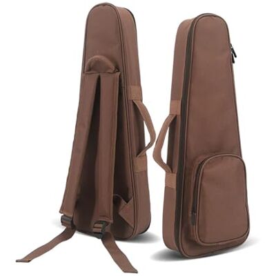 SHBHWS Housse pour ukulélé de 21, 23 et 26 pouces, concert soprano, gris, accessoires pour guitare, pièces, éponge imperméable pour guitare, 58,4 cm, Taglia Unica, One Style SHBHWS Housse pour ukulélé de 21, 23 et 26 pouces, concert soprano, gris, accessoires pour guitare, pièces, éponge imperméable pour guitare, 58,4 cm, Taglia Unica, One Style