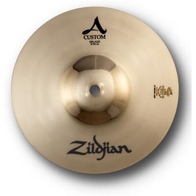 Zildjian A Custom Series 8" Splash Cymbal Brilliant finish Zildjian A Custom Series 8" Splash Cymbal Brilliant finish