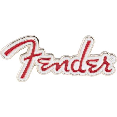 Fender Red Logo Épingle en émail Fender Red Logo Épingle en émail