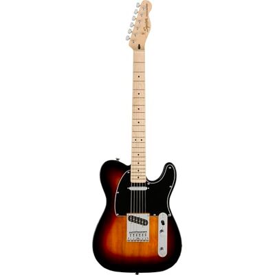 Fender Squier by Affinity Series Telecaster, Guitare Electrique, Touche en Erable, Plaque de Protection Noire, 3 Couleurs Tonalités Marron, Inclus des Cours Virtuels Gratuits sur Play Fender Squier by Affinity Series Telecaster, Guitare Electrique, Touche en Erable, Plaque de Protection Noire, 3 Couleurs Tonalités Marron, Inclus des Cours Virtuels Gratuits sur Play