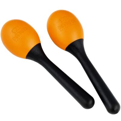 Nino Percussion Egg (œufs) Maracas plastique Orange (NINO569OR) Nino Percussion Egg (œufs) Maracas plastique Orange (NINO569OR)