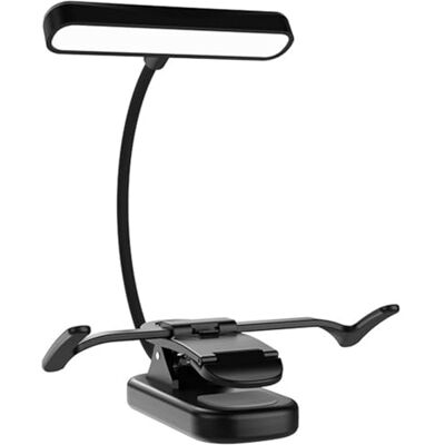 LYEAA Lampe de piano réglable rechargeable à clipser avec 3 couleurs de lumière LYEAA Lampe de piano réglable rechargeable à clipser avec 3 couleurs de lumière