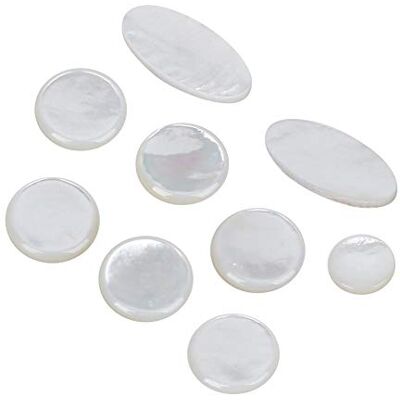 RiToEasysports 9pcs/set incrustations de touches de touche de saxophone, bouton de doigt pour accessoires de pièces de saxophone sax alto/ténor/soprano RiToEasysports 9pcs/set incrustations de touches de touche de saxophone, bouton de doigt pour accessoires de pièces de saxophone sax alto/ténor/soprano