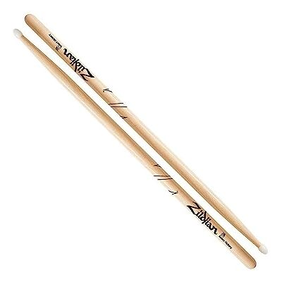 Zildjian Super 5B Hickory Drumsticks Wood Tip Zildjian Super 5B Hickory Drumsticks Wood Tip