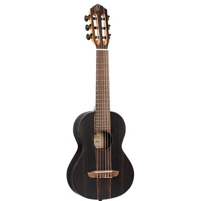 Ortega Guitars Guitare de Voyage acoustique Série Mini/Travel Guitarlélé 6 cordes Ebène, Acajou (RGL5EB) Ortega Guitars Guitare de Voyage acoustique Série Mini/Travel Guitarlélé 6 cordes Ebène, Acajou (RGL5EB)