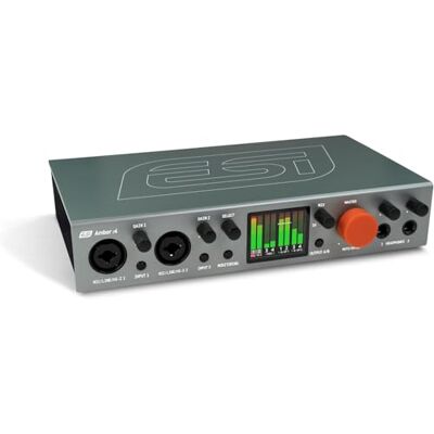 ESI Amber i4 Interface audio USB-C 4 entrées/4 sorties ESI Amber i4 Interface audio USB-C 4 entrées/4 sorties