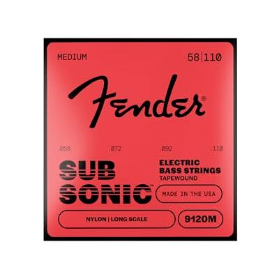 Fender 073-9120-406 739120406 9120M Cordes pour guitare Fender 073-9120-406 739120406 9120M Cordes pour guitare