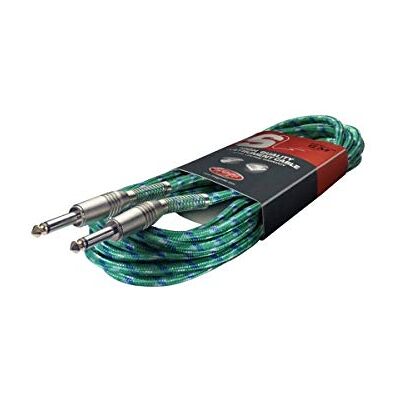 Stagg SGC6VT GR Câble pour instrument Jack/Jack 6m Stagg SGC6VT GR Câble pour instrument Jack/Jack 6m