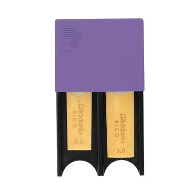 D'Addario Rico DRGRD4ACPU Porte-anches, Mauve D'Addario Rico DRGRD4ACPU Porte-anches, Mauve