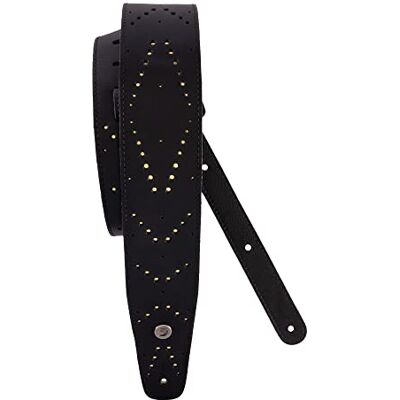 Waves D'Addario Accessories Sangle de guitare en cuir – Accessoires de guitare – Sangle de guitare électrique – Sangle de guitare acoustique, électrique et basse – Cuir marron, Stardust Waves D'Addario Accessories Sangle de guitare en cuir – Accessoires de guitare – Sangle de guitare électrique – Sangle de guitare acoustique, électrique et basse – Cuir marron, Stardust
