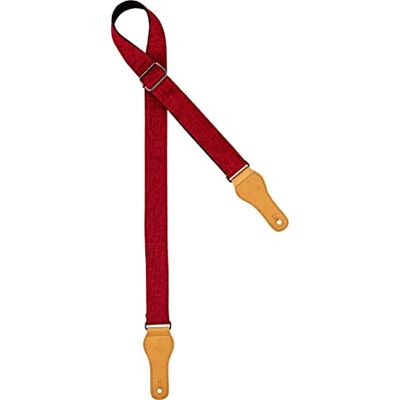 Ortega Guitars Sangle Réglable pour Ukulélé – Casual Series – Coton, Rouge (OCS-250U) Ortega Guitars Sangle Réglable pour Ukulélé – Casual Series – Coton, Rouge (OCS-250U)