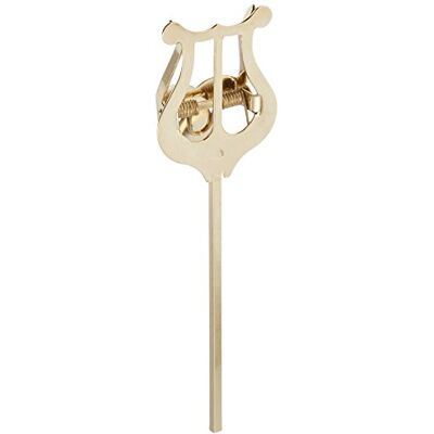 Ameriplate 500 g Vernis doré Lyre pour tige droites pour trompette Ameriplate 500 g Vernis doré Lyre pour tige droites pour trompette