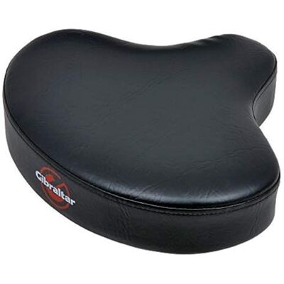 Gibraltar Tabouret de batterie Assise S6608M (forme de selle, pour tabouret 6608, assise en vinyle, durable, diamètre : 39 cm, réception universelle des tubes) Gibraltar Tabouret de batterie Assise S6608M (forme de selle, pour tabouret 6608, assise en vinyle, durable, diamètre : 39 cm, réception universelle des tubes)