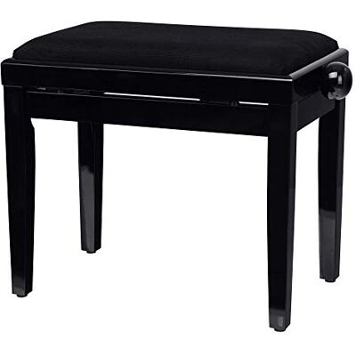 Classic Cantabile banquette pour piano (noir poli fin) Classic Cantabile banquette pour piano (noir poli fin)