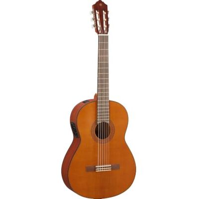 Yamaha CGX122MC Guitare Classique Électro-Acoustique Taille Standard – Table en Cèdre Massif, Diapason 650 mm, Cordes Nylon, Son Chaud et Riche, Grand Confort de Jeu, Préampli Systèm73 Yamaha CGX122MC Guitare Classique Électro-Acoustique Taille Standard – Table en Cèdre Massif, Diapason 650 mm, Cordes Nylon, Son Chaud et Riche, Grand Confort de Jeu, Préampli Systèm73