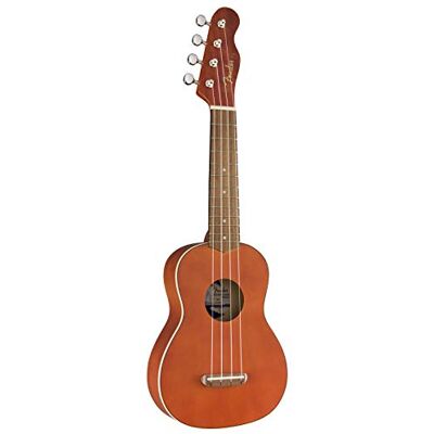 Fender California Coast Venice Ukulélé soprano – Touche en noyer naturel Fender California Coast Venice Ukulélé soprano – Touche en noyer naturel
