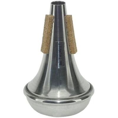 Crown trompette sourdine droite, corps en aluminium Crown trompette sourdine droite, corps en aluminium