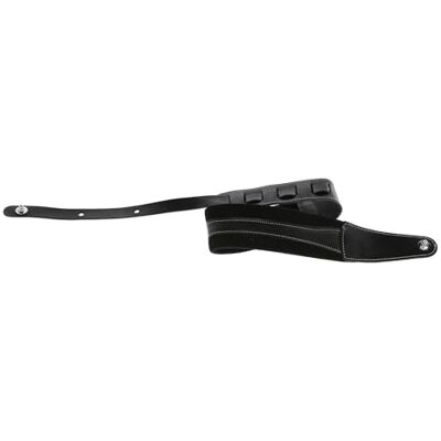 GEWA sangle de guitare série Prestige, cuir véritable, largeur 85 mm, longueur 103-139 cm, verrous de sécurité – chrome, 1 paire de verrous de sécurité F&S incl., fait main en Europe GEWA sangle de guitare série Prestige, cuir véritable, largeur 85 mm, longueur 103-139 cm, verrous de sécurité – chrome, 1 paire de verrous de sécurité F&S incl., fait main en Europe