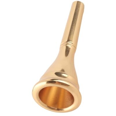 Tbest embouchure trompe de chasse,Embouchure de corne, remplacement de l'embouchure de corne de en laiton élégant et robue Tbest embouchure trompe de chasse,Embouchure de corne, remplacement de l'embouchure de corne de en laiton élégant et robue